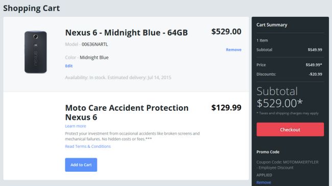 Fotografía - [Trato Alerta] Moto X Down To $ 299.99 desbloqueado, además de obtener $ 20-40 Off Otros Productos Motorola (Incluyendo Nexus 6) Con código de cupón